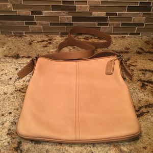Authentic Coach Leather Cross Body Bag